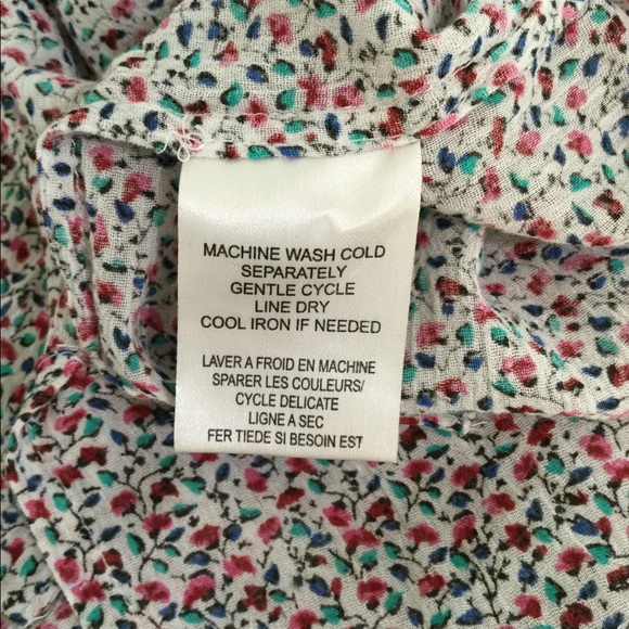 Cotton Button Down Top - Picture 6 of 6
